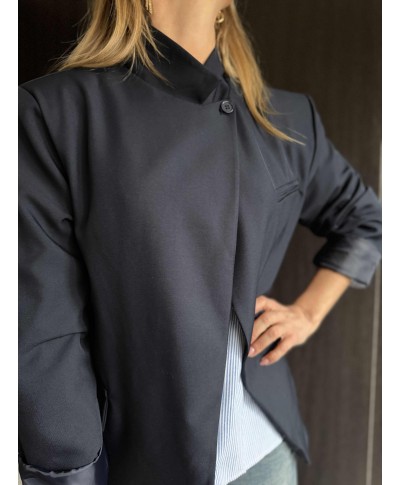 BLAZER BLEU MARINE - PAULO