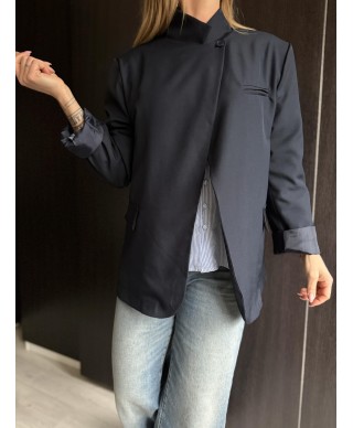 BLAZER BLEU MARINE - PAULO