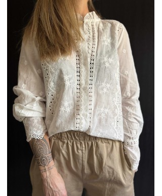 BLOUSE BLANCHE - LEIA