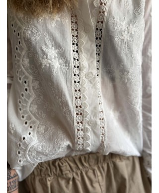 BLOUSE BLANCHE - LEIA