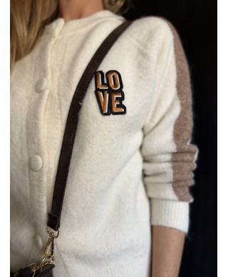 PULL BEIGE - LOVE
