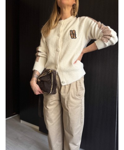PULL BEIGE - LOVE