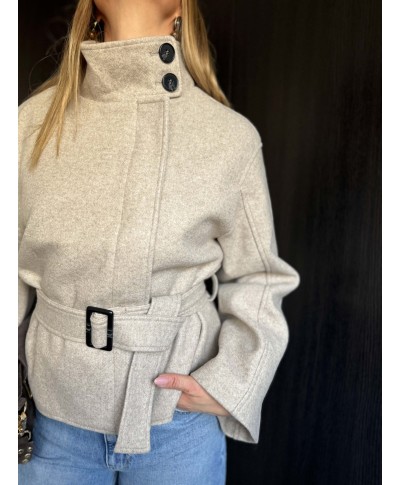 MANTEAU BEIGE - GAEL