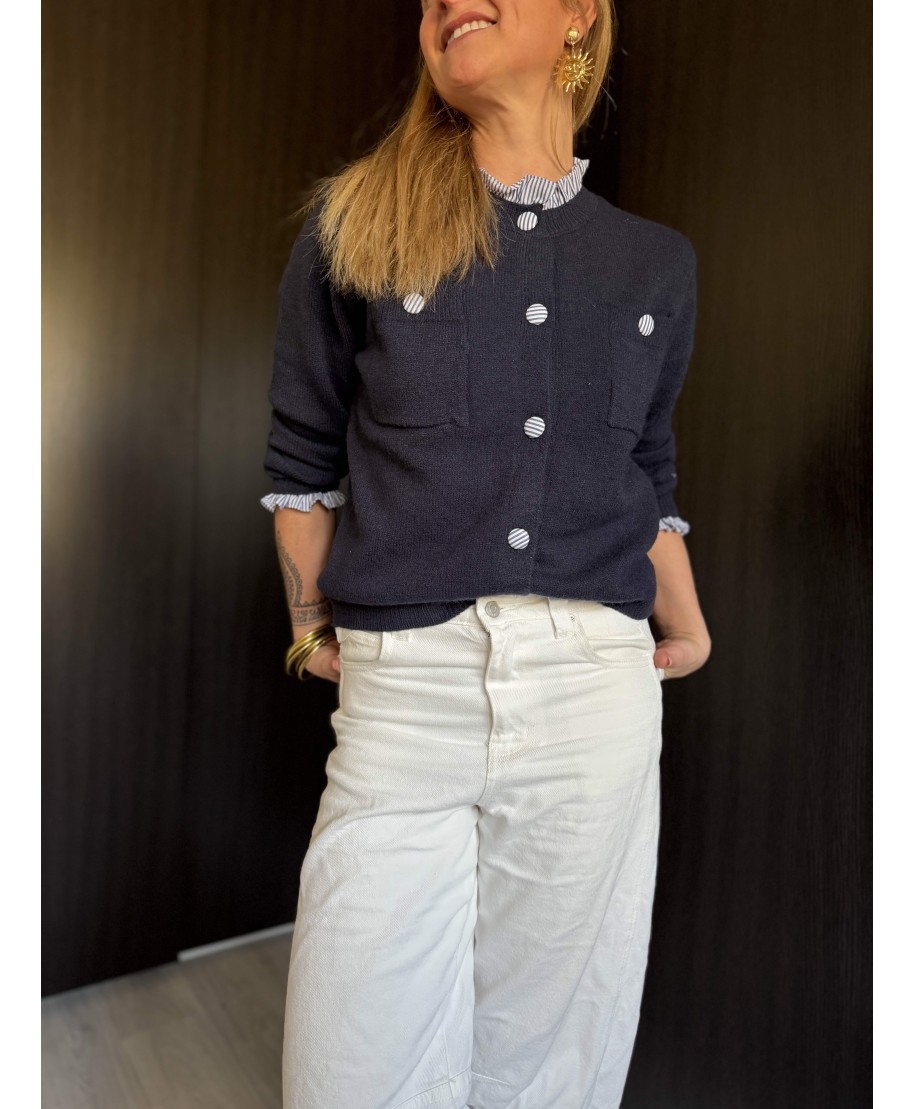 PULL BLEU MARINE - TOMAS