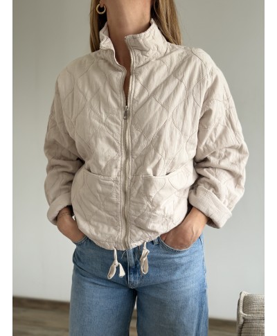 VESTE MATELASSÉE BEIGE - LORA