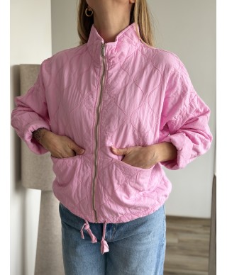 VESTE MATELASSÉE ROSE - LORA