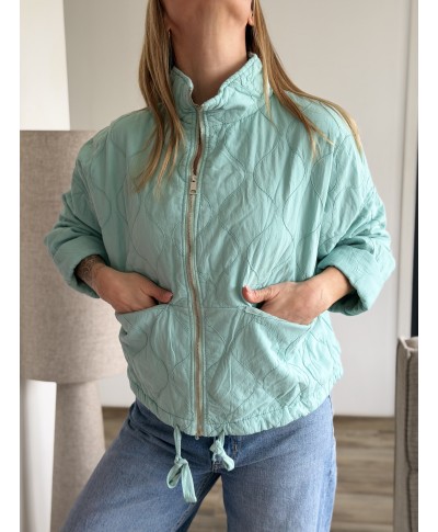 VESTE MATELASSÉE VERT D'EAU - LORA