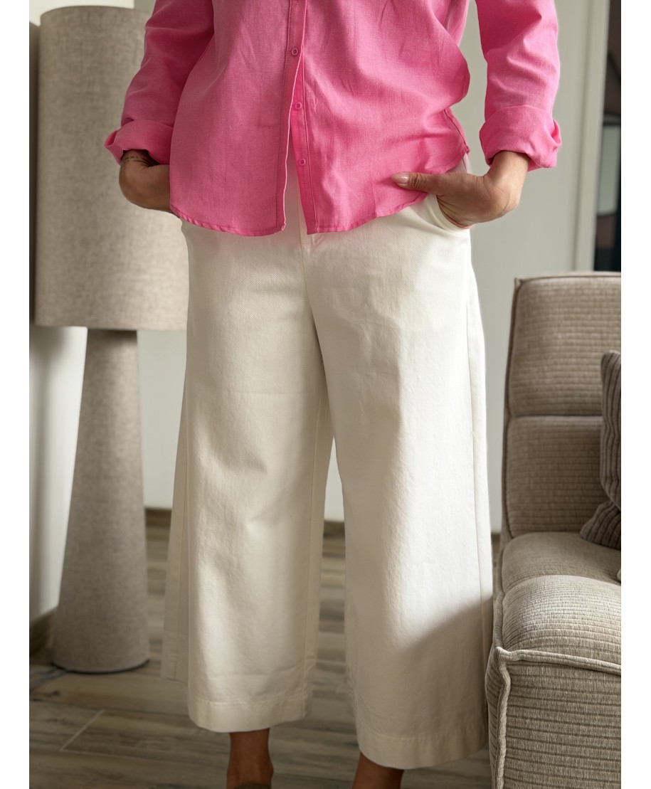 PANTALON 7/8 WIDE LEG - ROSIE