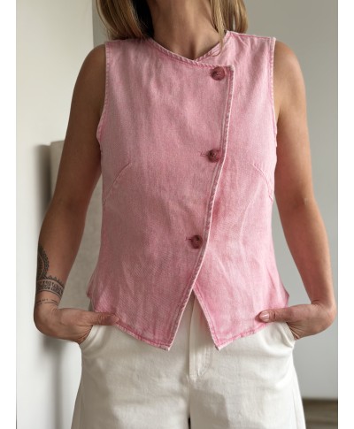 TOP JEAN ROSE - CHILI