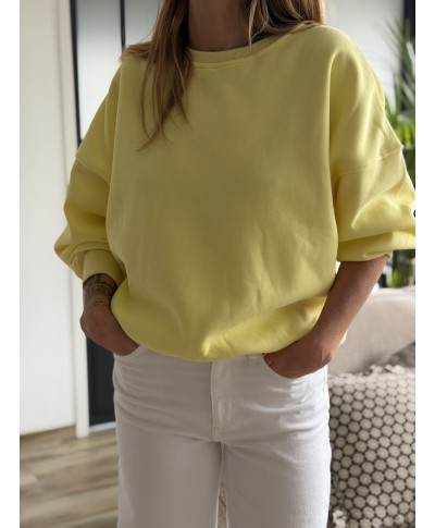 SWEAT JAUNE- ORLA