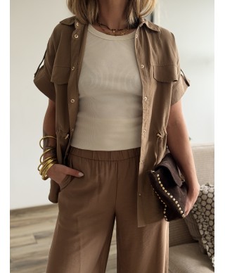 CHEMISE MARRON GARCIA - PAULA