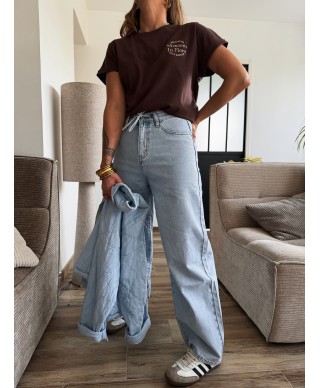 TEE SHIRT CHOCOLAT CLARA