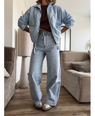 JEAN WIDE BLEU HARPER