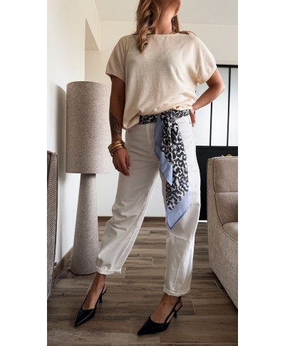 PULL FIN BEIGE PAULA