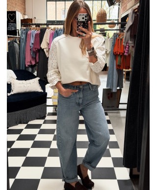 SWEAT GARCIA BLANC BANDANA