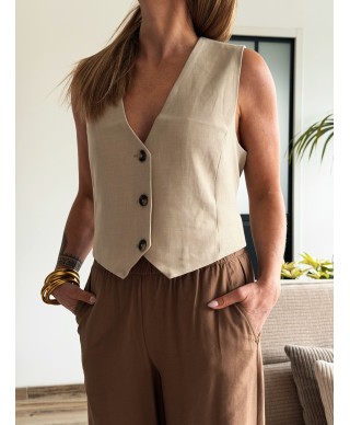 VESTON BEIGE GARCIA - CELIA