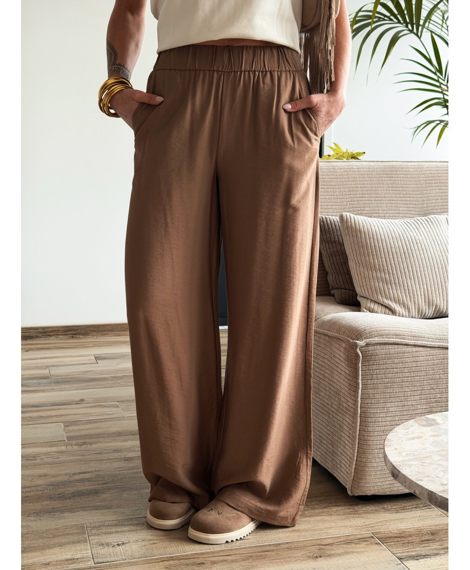 PANTALON MARRON LIN GARCIA - CLEM