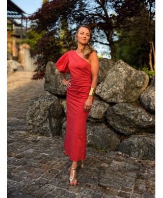 ROBE LIN TERRACOTA - ASLIA