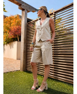 VESTON BEIGE GARCIA - CELIA