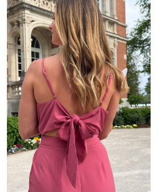 COMBINAISON PANTALON ROSE - LOLA
