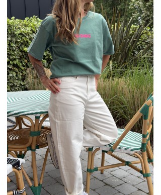T-SHIRT VERT - ICONIC