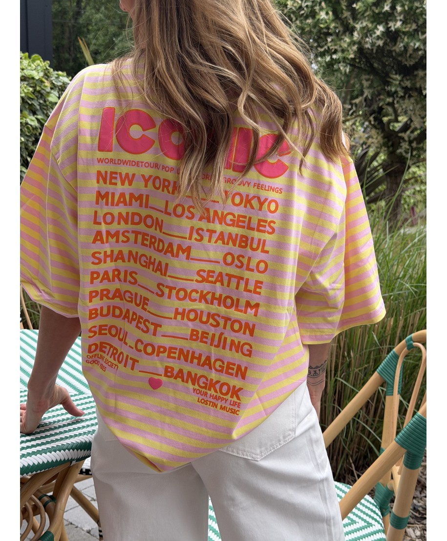 MARINIERE ROSE & JAUNE - ICONIC
