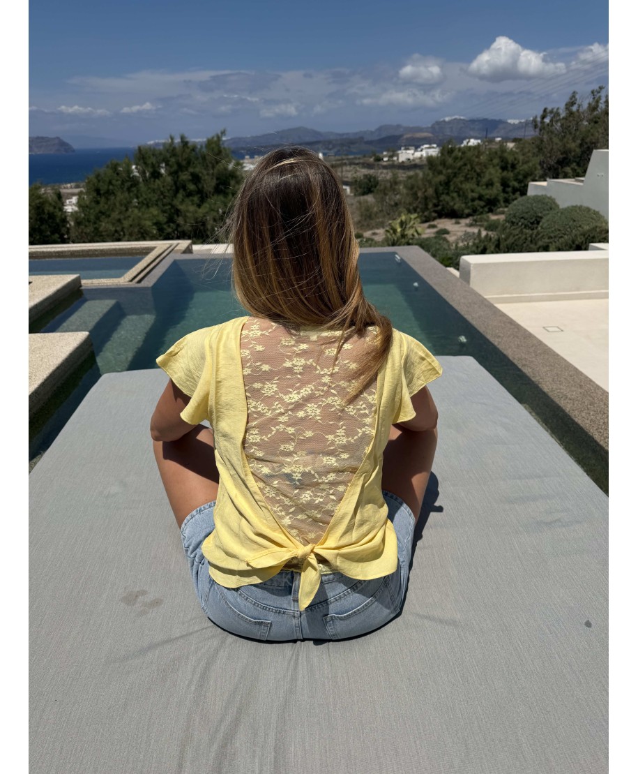 BLOUSE JAUNE - HÉRA