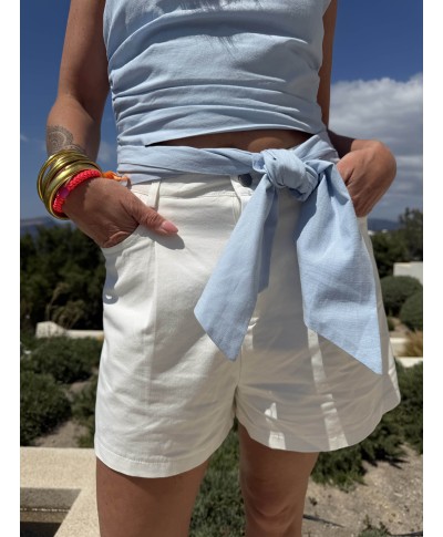 SHORT BLANC - STRAVOS