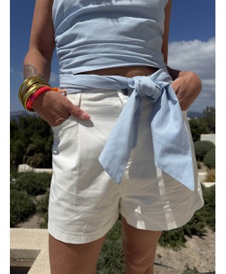 SHORT BLANC - STRAVOS