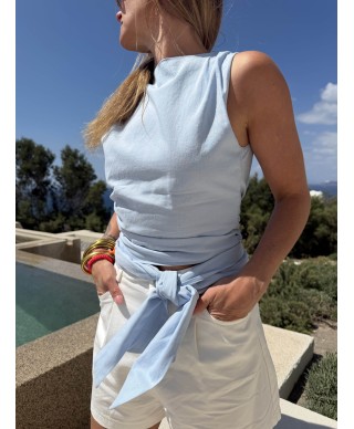 TOP BLEU - MANOLIS