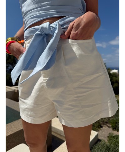 SHORT BLANC - STRAVOS