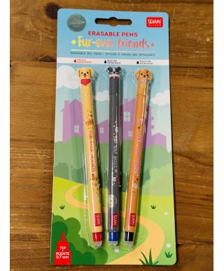 LEGAMI FUR EVER FRIENDS STYLOS EFFACABLE