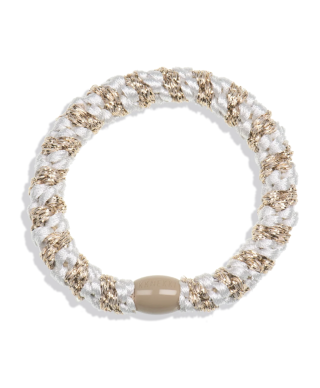 KKNEKKI - PAILLETTES BLANCHE ET BEIGE