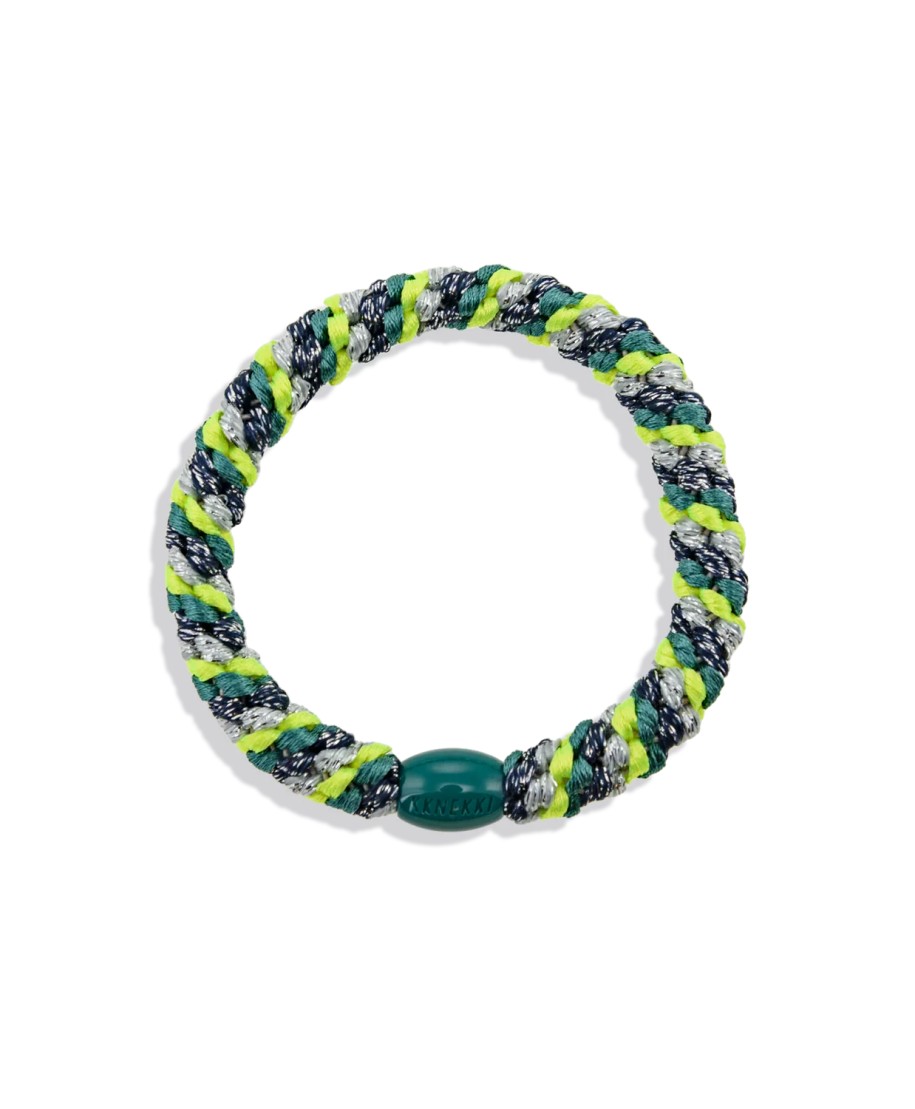 Kknekki NÉON YELLOW GREEN GLITTER