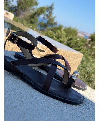 SANDALES MARRONS