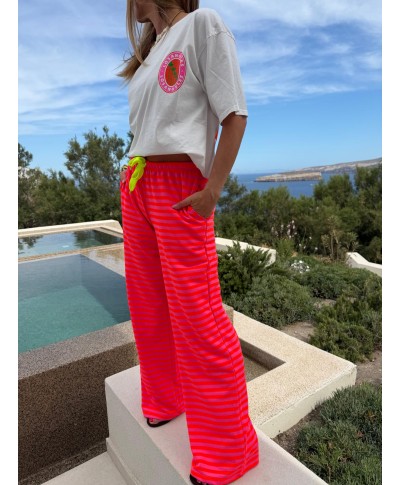 PANTALON JOGGING RAYÉ - ONYX
