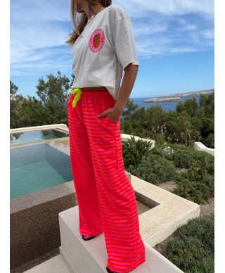 PANTALON JOGGING RAYÉ - ONYX