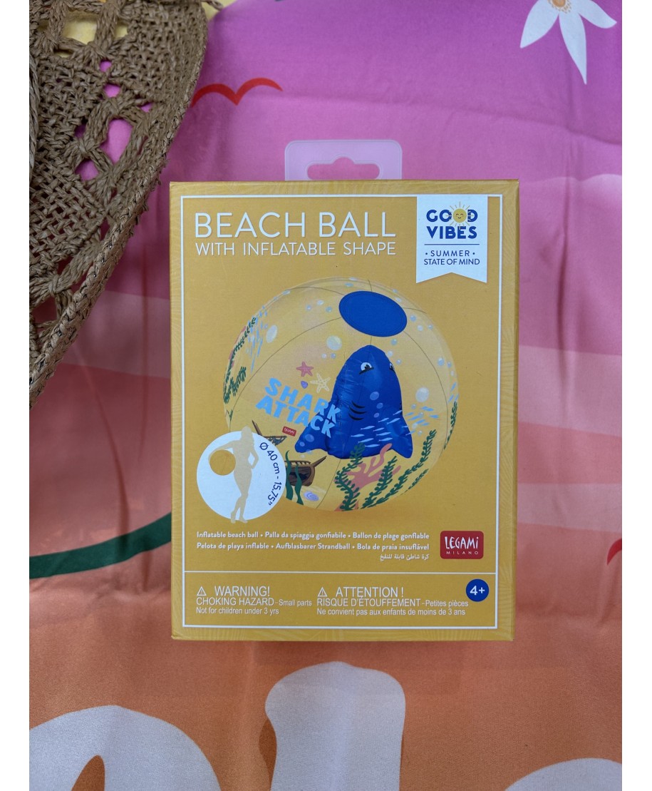 Ballon de Plage Gonflable Shark - LEGAMI