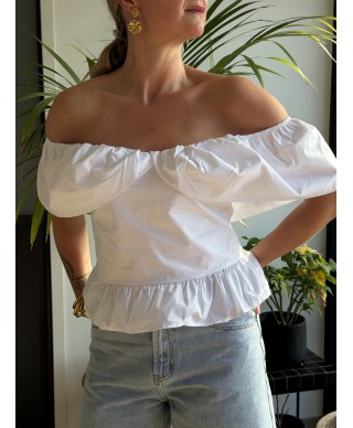 BLOUSE BLANCHE - FARA