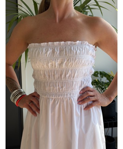 ROBE LONGUE BLANCHE - ASMA