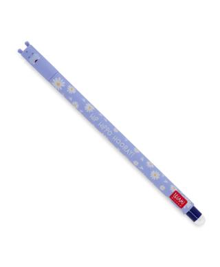 STYLO A ENCRE GEL EFFACABLE HIPPO - HIP HIPPO HOORAY