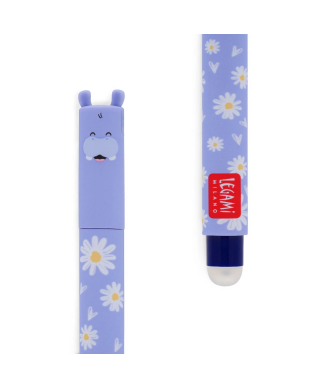 STYLO A ENCRE GEL EFFACABLE HIPPO - HIP HIPPO HOORAY
