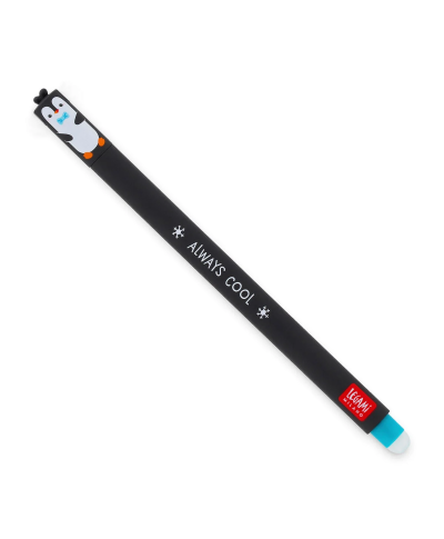 STYLO A ENCRE GEL EFFACABLE PENGUIN - ALWAYS COOL