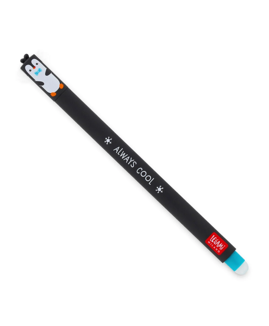 STYLO A ENCRE GEL EFFACABLE PENGUIN - ALWAYS COOL