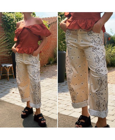 PANTALON BANDANA - OLYO