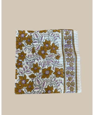 FOULARD LUREX CAMEL - SO FAMILY
