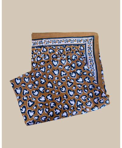 FOULARD LÉO CAMEL