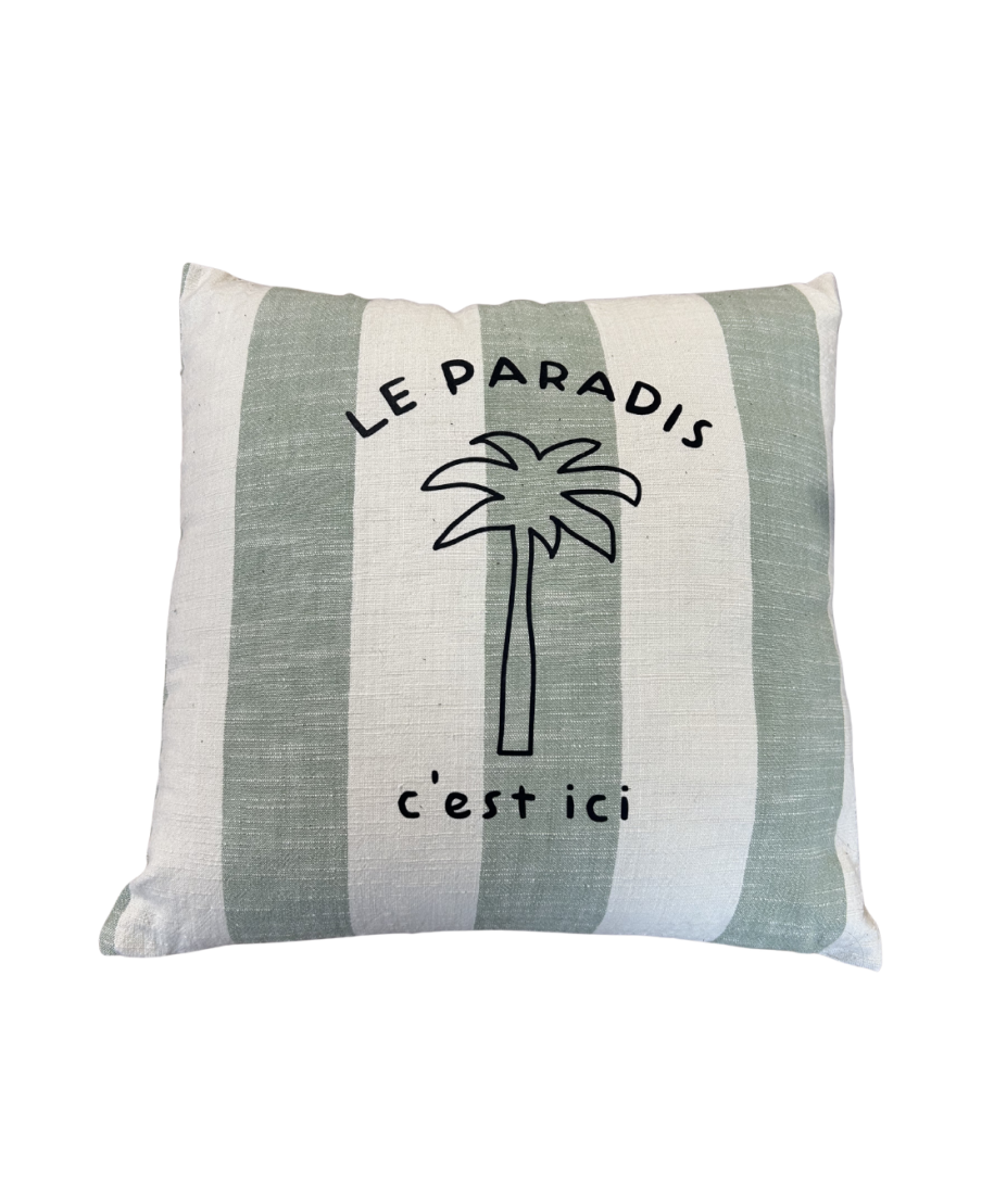 COUSSIN LE PARADIS C'EST ICI