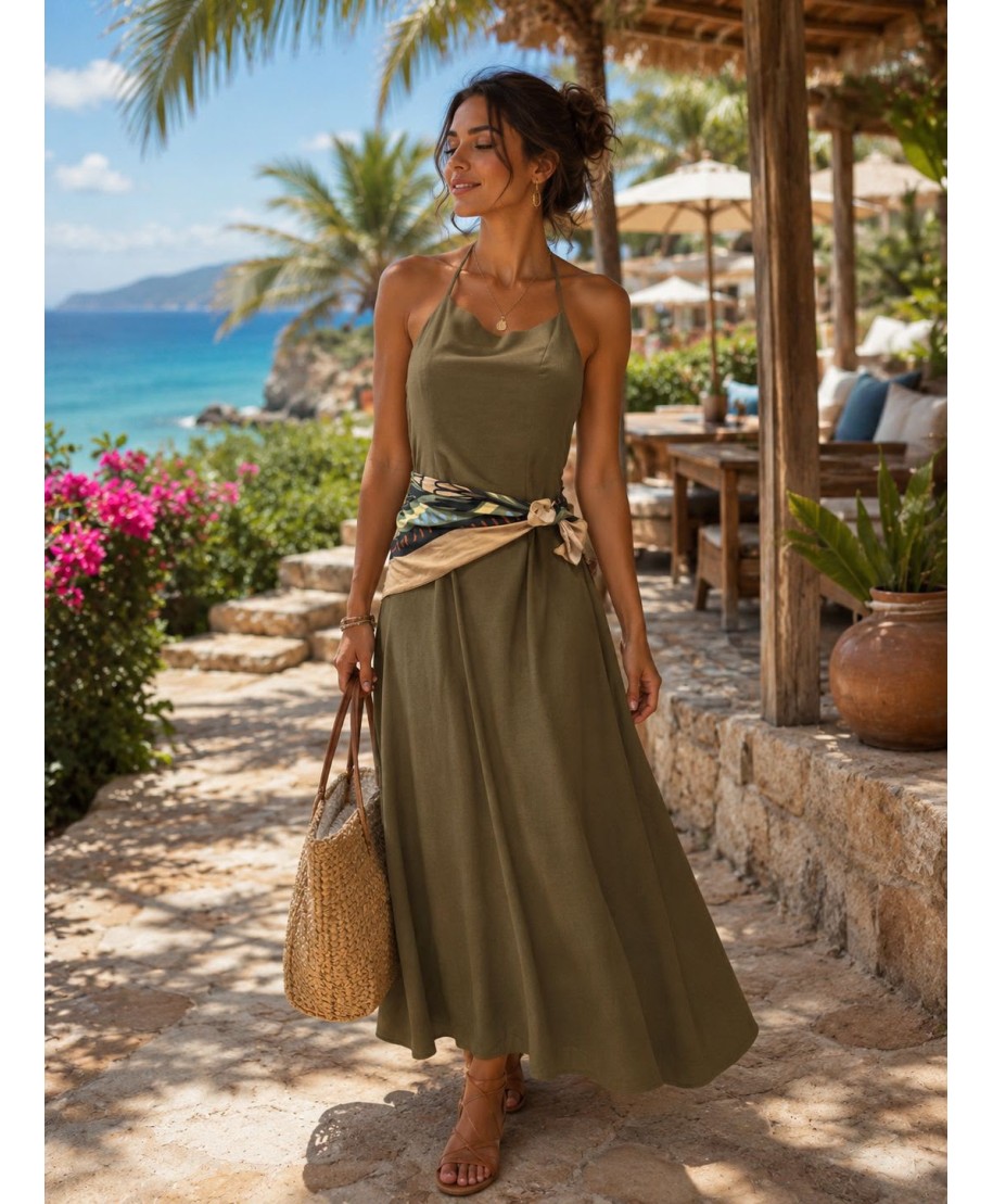 ROBE KAKI - MARINA
