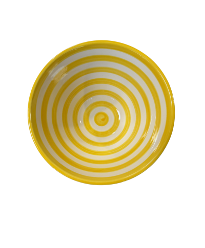SALADIER RAYURE JAUNE